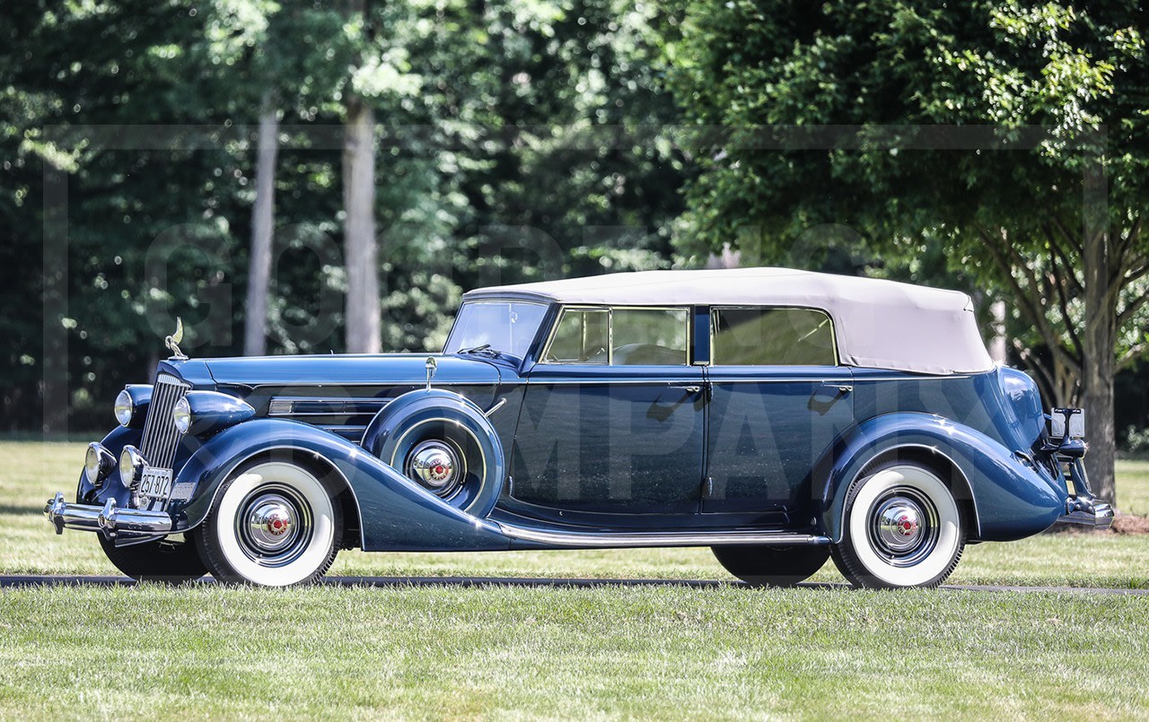 1937 Packard Twelve 1508 Convertible Sedan | Gooding Christie's